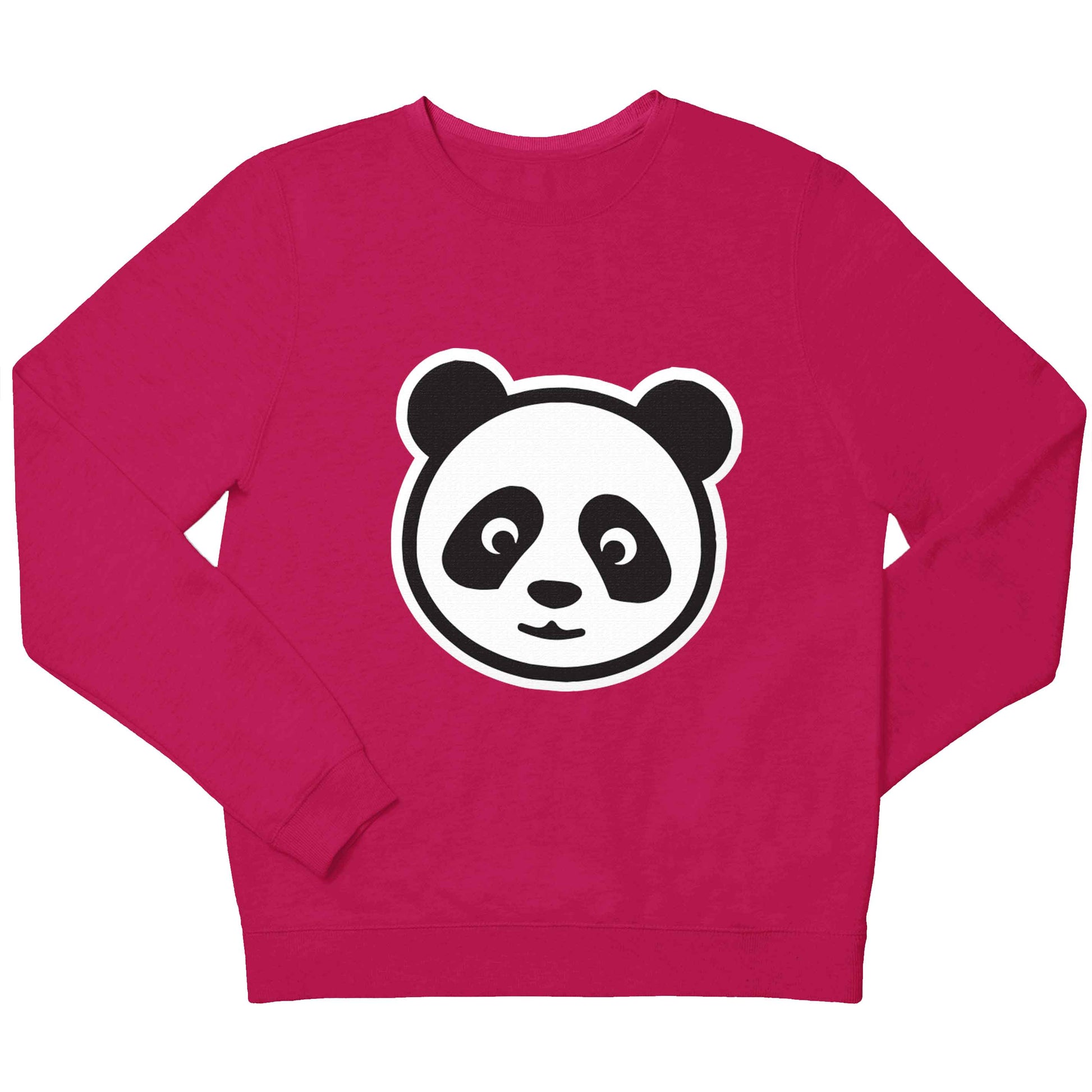 Panda face children's pink sweater 12-13 Years