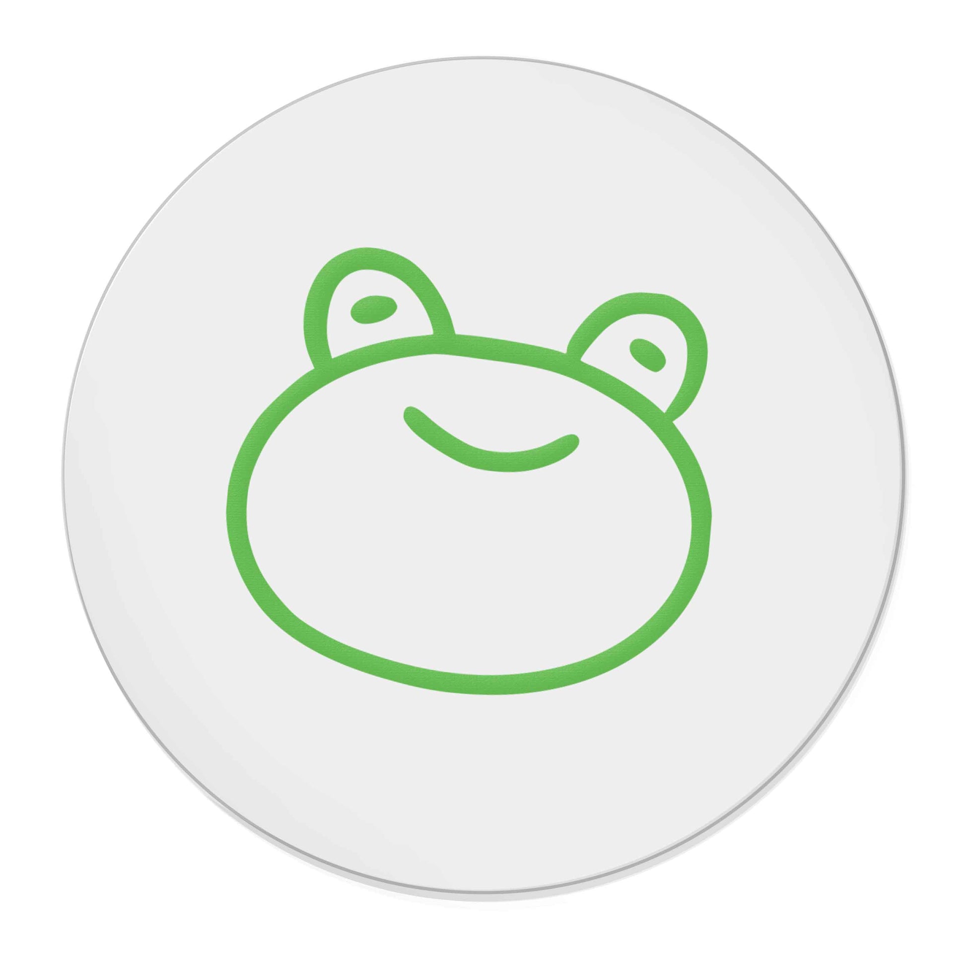 Frog face illustration | Magnet