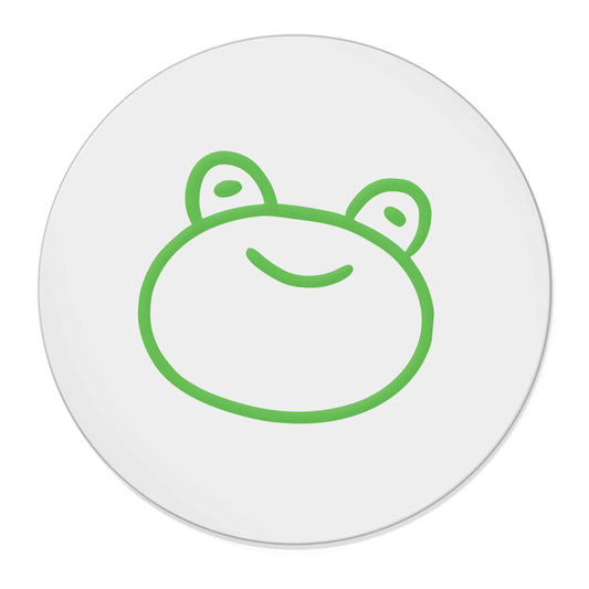 Frog face illustration | Magnet