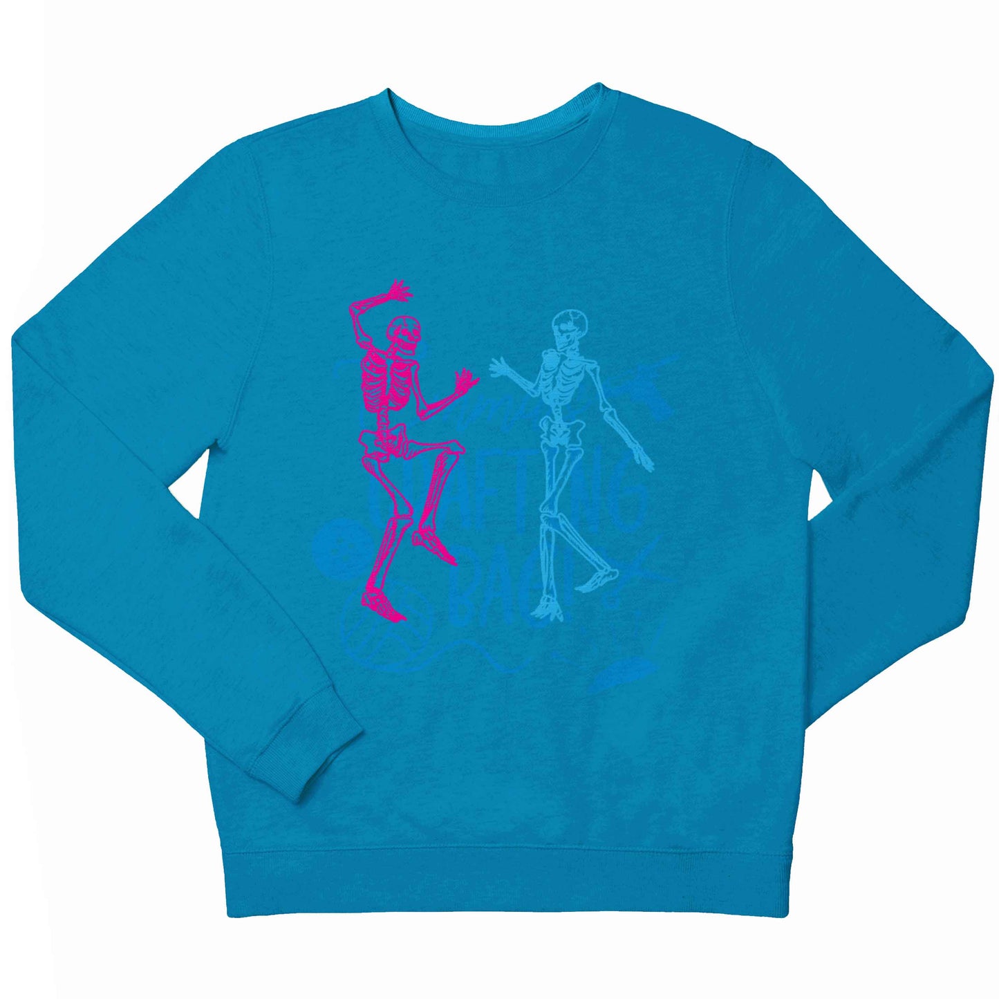 Skeleton dance children's blue sweater 12-13 Years