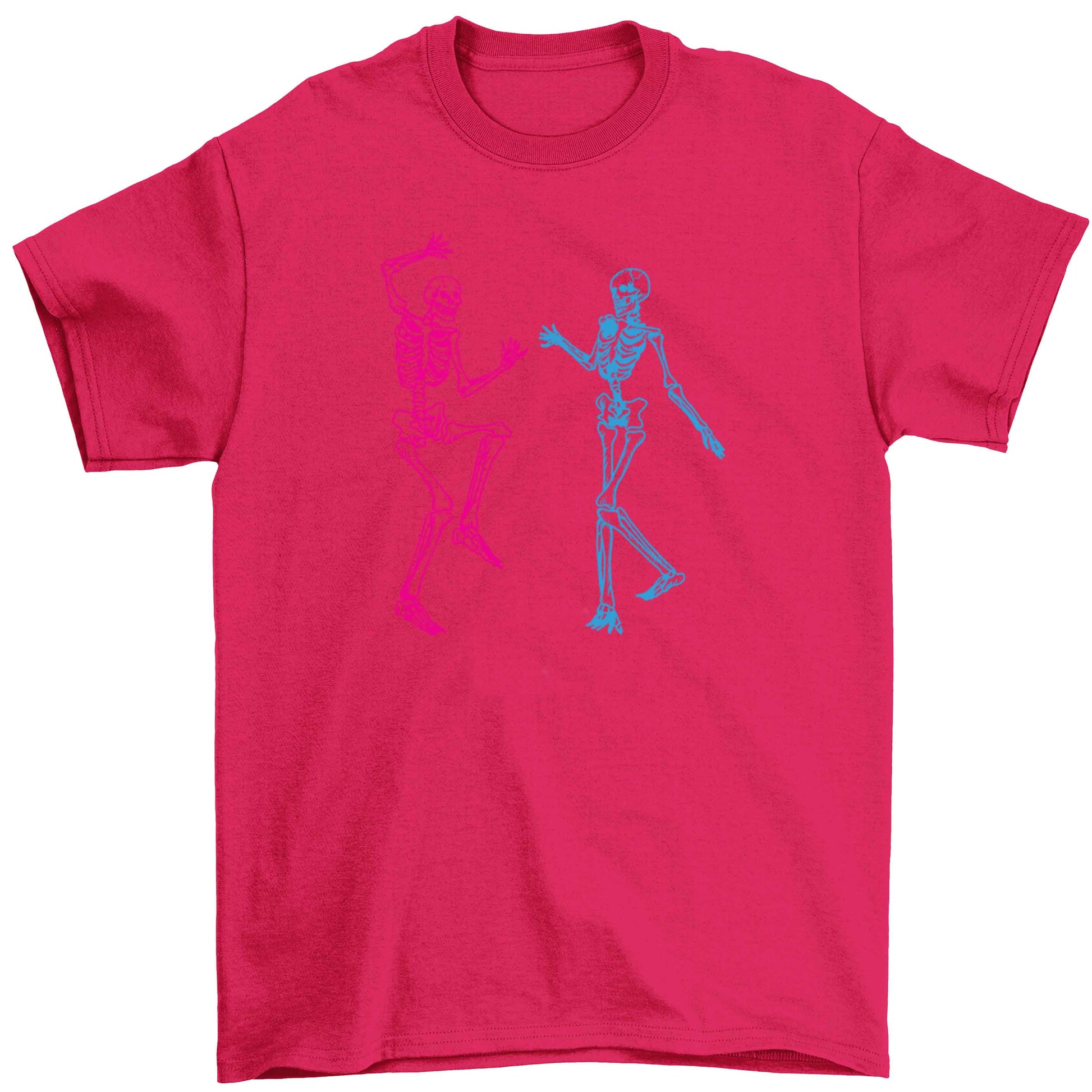 Skeleton dance Children's pink Tshirt 12-13 Years