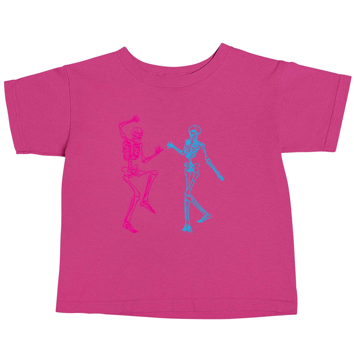 Skeleton dance pink baby toddler Tshirt 2 Years