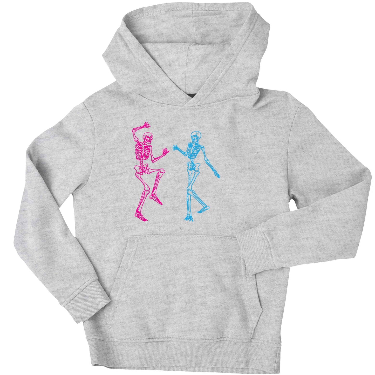 Skeleton dance children's grey hoodie 12-13 Years