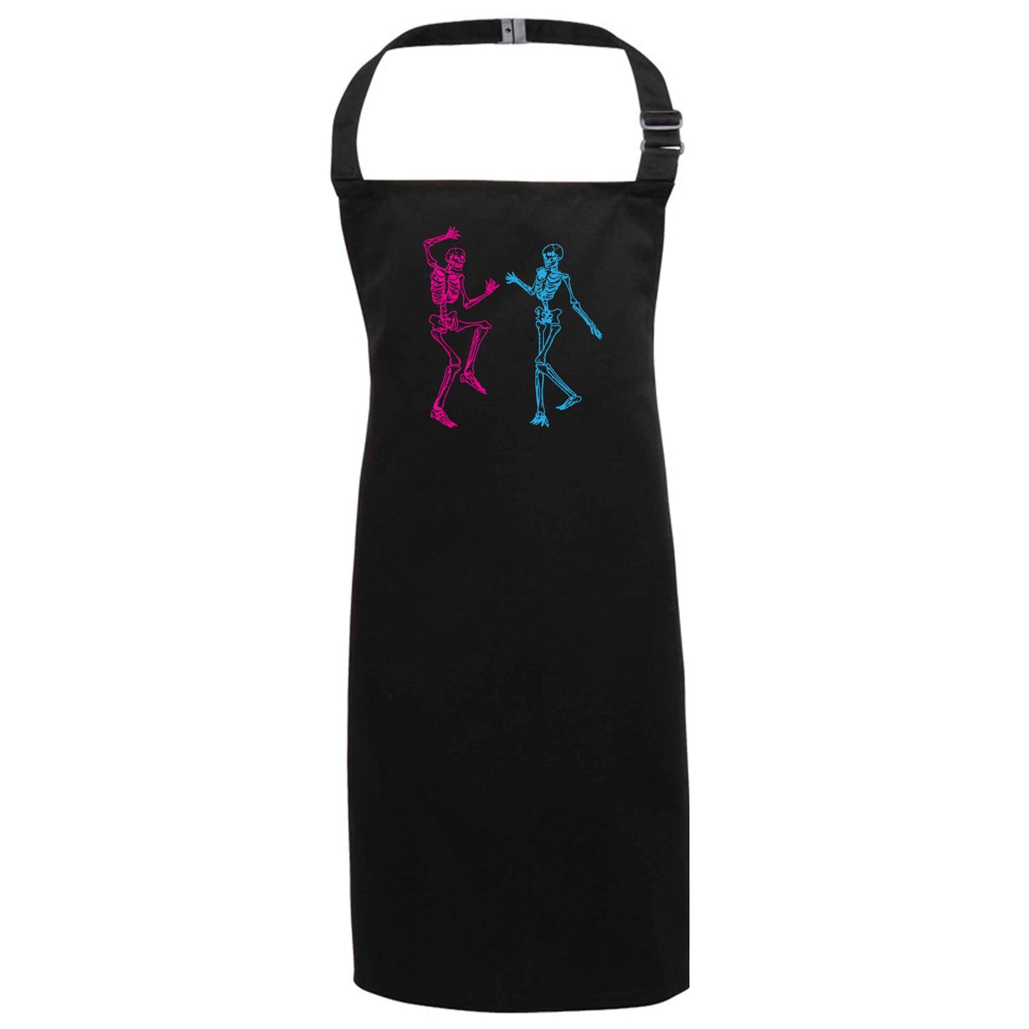 Skeleton dance black apron 7-10 years