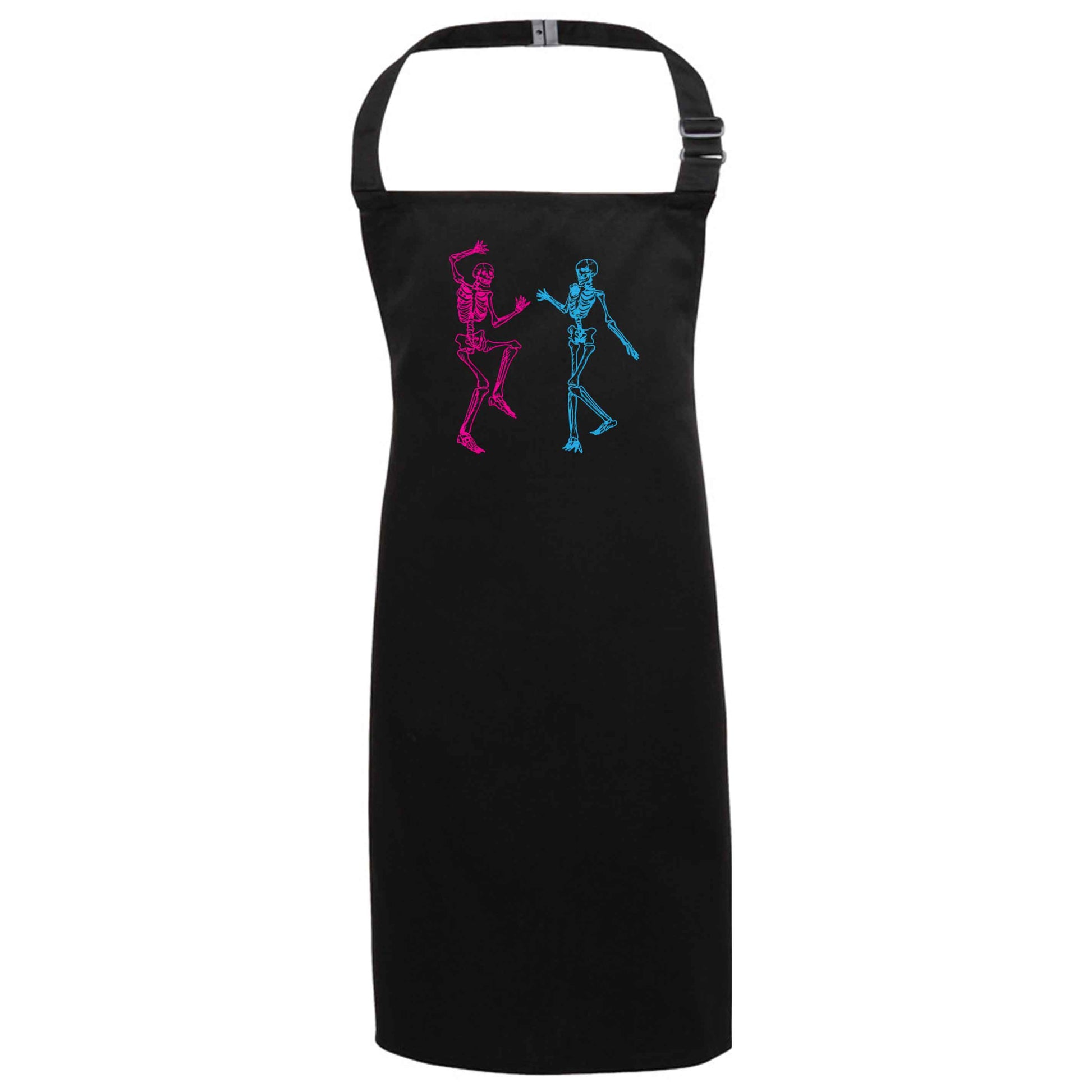 Skeleton dance black apron 7-10 years
