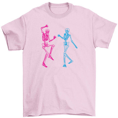 Skeleton dance Children's light pink Tshirt 12-13 Years