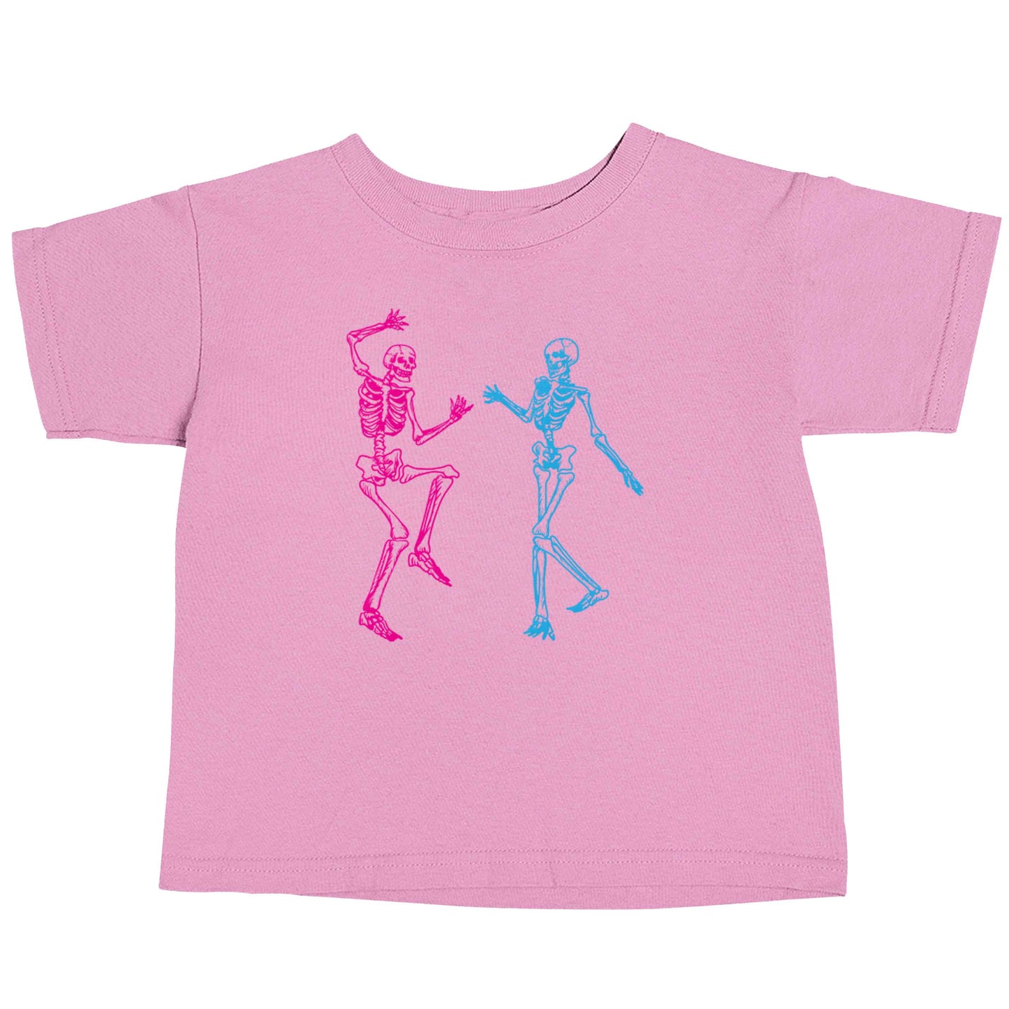 Skeleton dance light pink baby toddler Tshirt 2 Years
