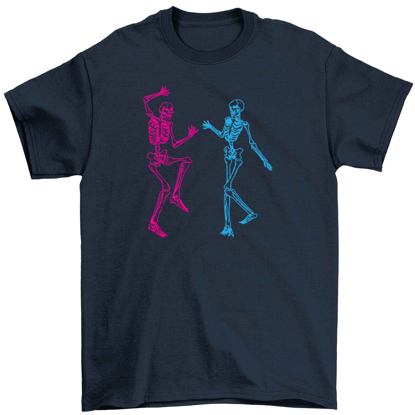 Skeleton dance Children's navy Tshirt 12-13 Years