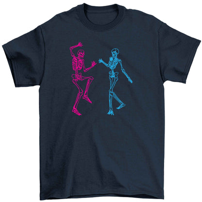 Skeleton dance Children's navy Tshirt 12-13 Years