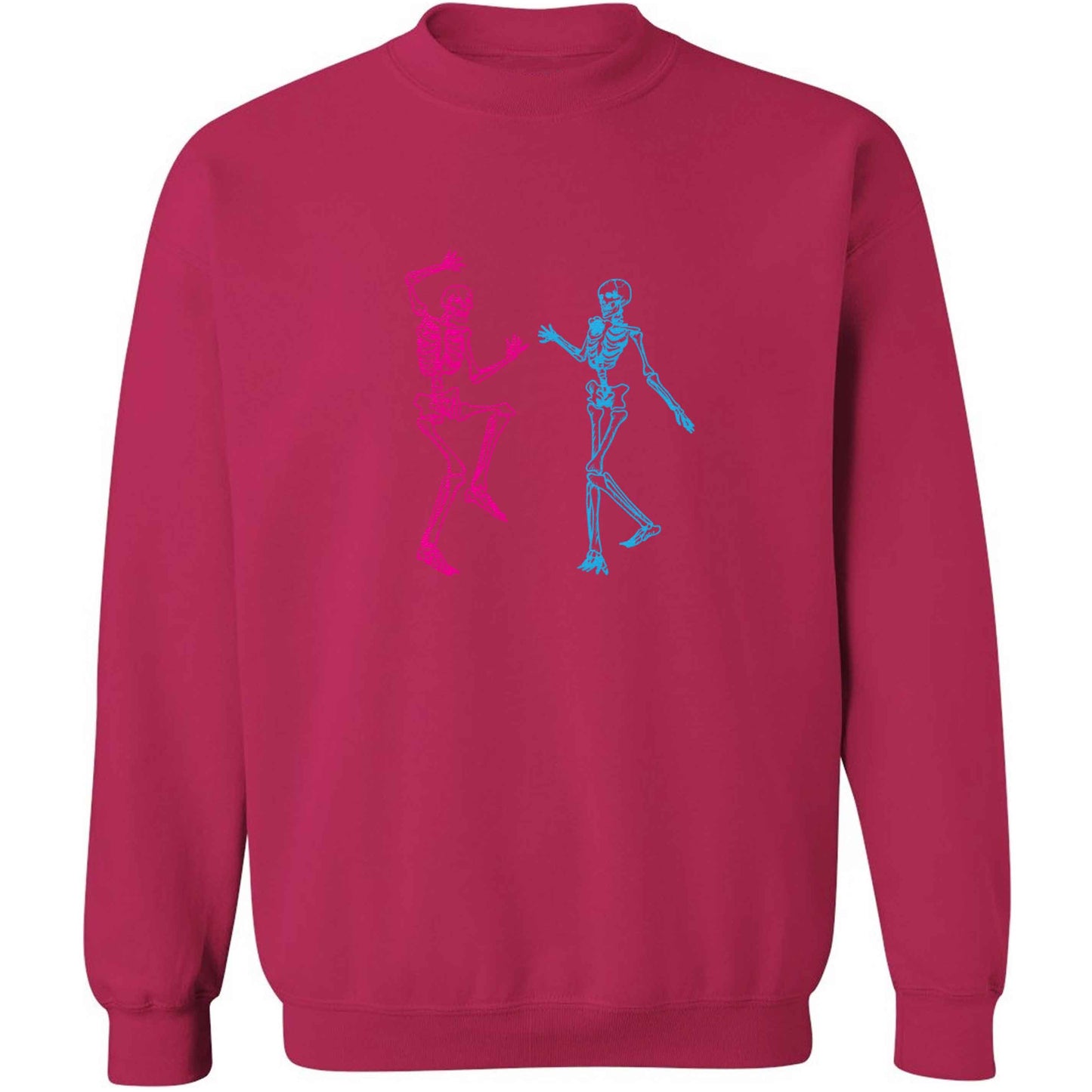 Skeleton dance adult's unisex pink sweater 2XL