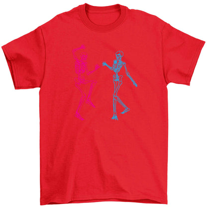 Skeleton dance Children's red Tshirt 12-13 Years