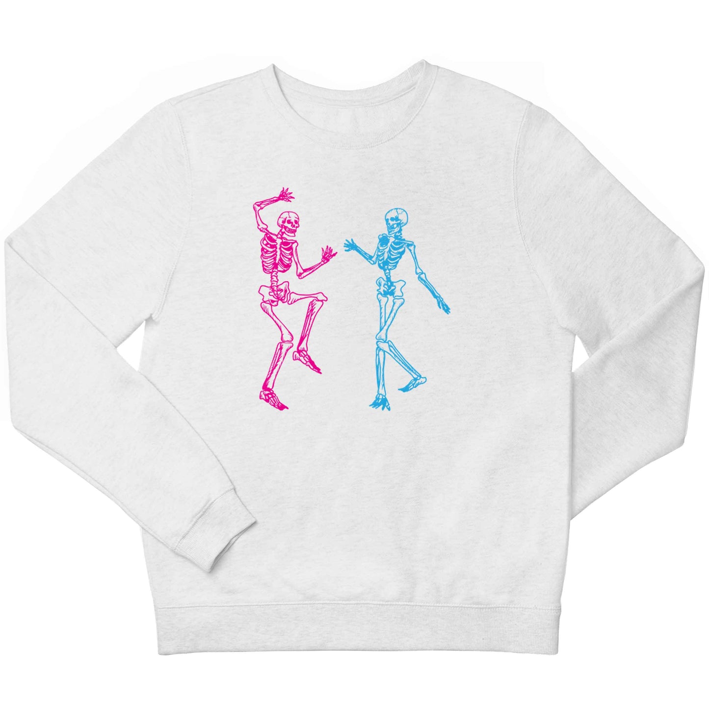 Skeleton dance children's white sweater 12-13 Years
