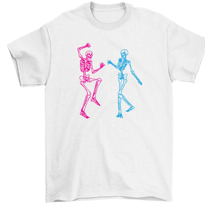 Skeleton dance Children's white Tshirt 12-13 Years