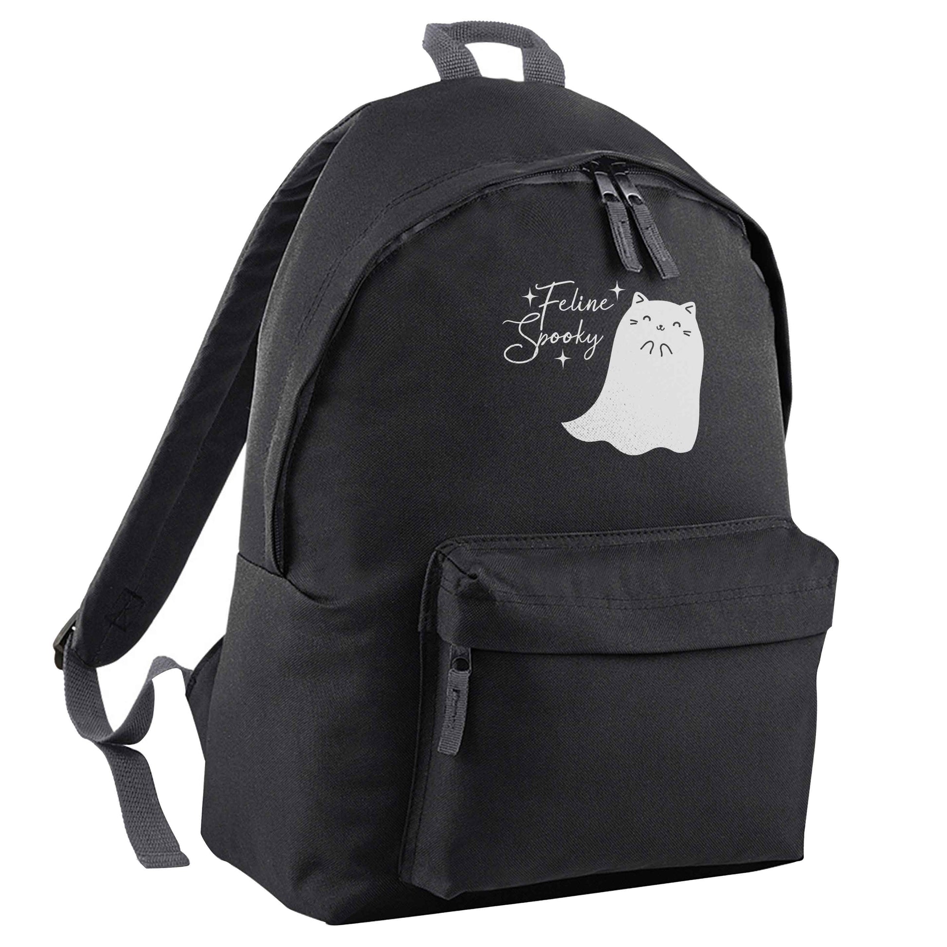 Feline spooky black adults backpack