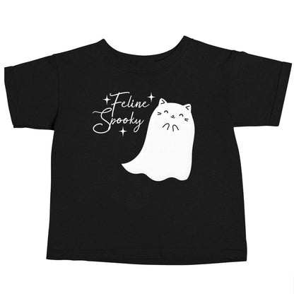 Feline spooky Black baby toddler Tshirt 2 years