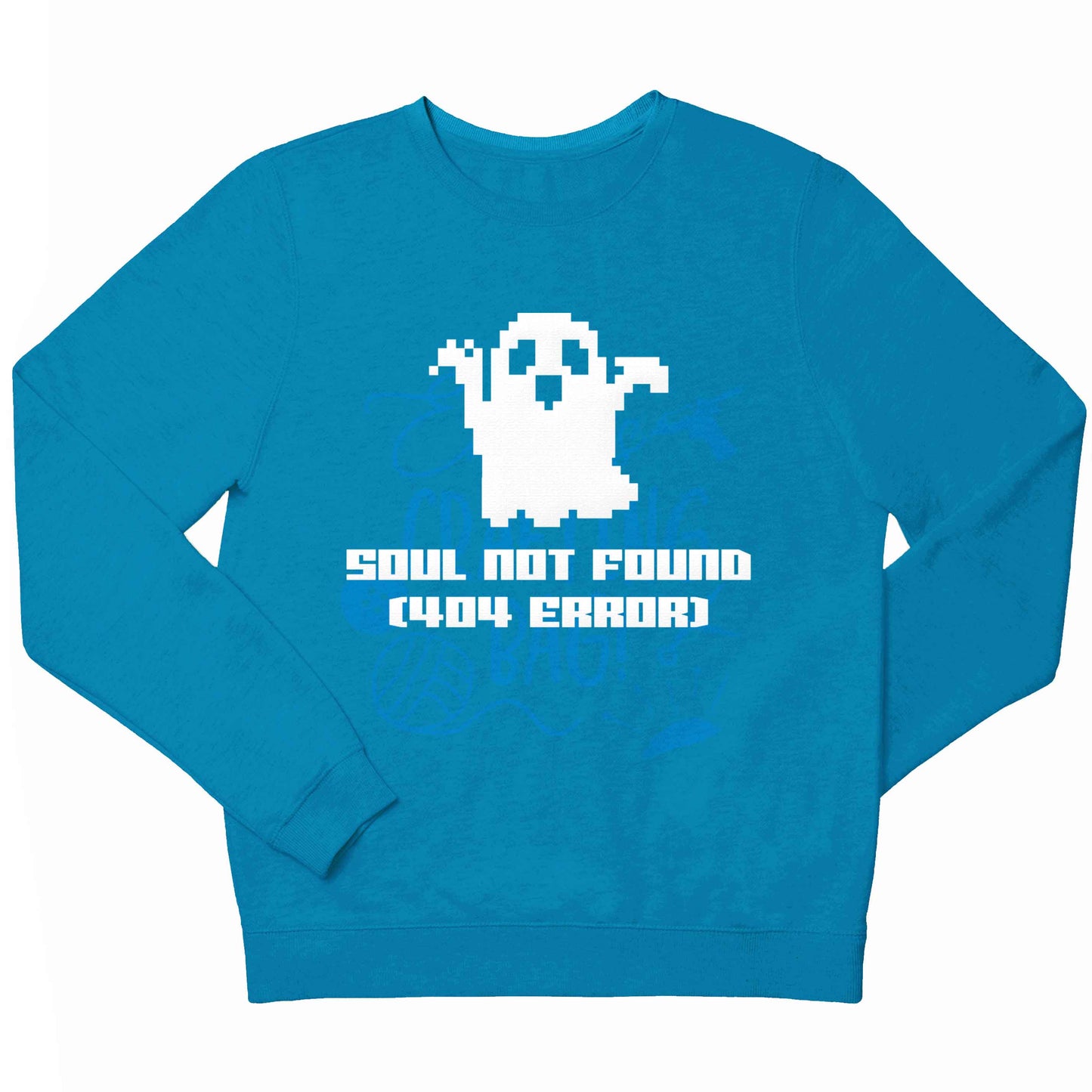 Soul not found (404 error) children's blue sweater 12-13 Years