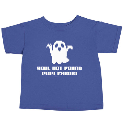 Soul not found (404 error) blue baby toddler Tshirt 2 Years