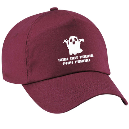 Soul not found (404 error) maroon peak cap