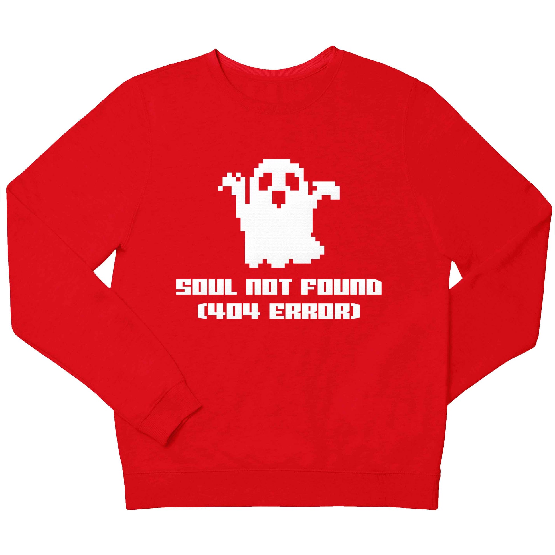 Soul not found (404 error) children's grey sweater 12-13 Years