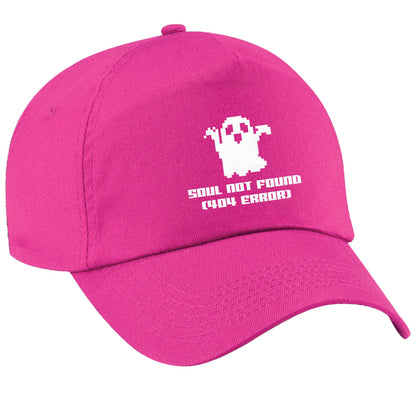 Soul not found (404 error) pink peak cap