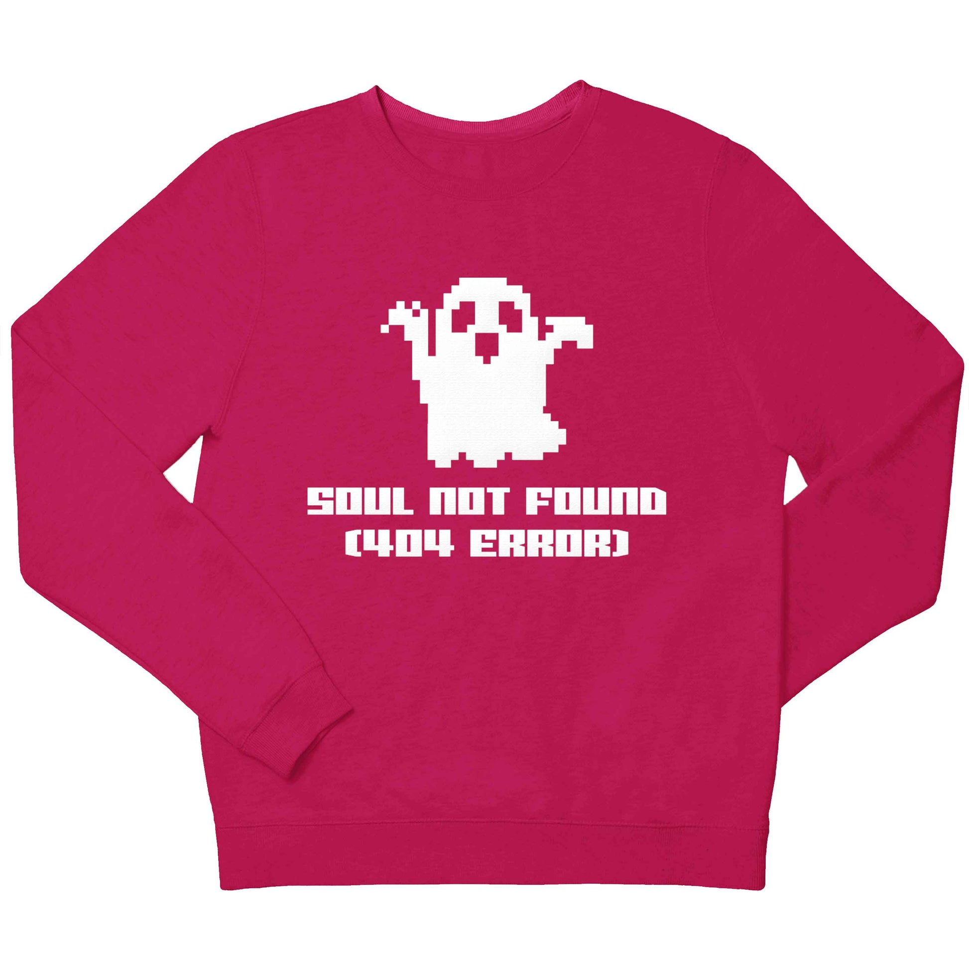 Soul not found (404 error) children's pink sweater 12-13 Years