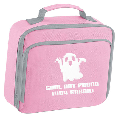 Soul not found (404 error) insulated pink lunch bag cooler
