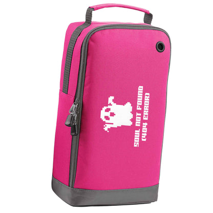 Soul not found (404 error) pink sports shoe bag horizontal print