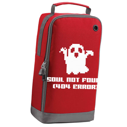 Soul not found (404 error) red sports shoe bag horizontal print