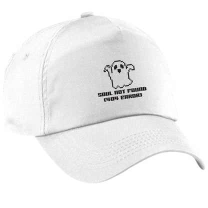 Soul not found (404 error) white peak cap
