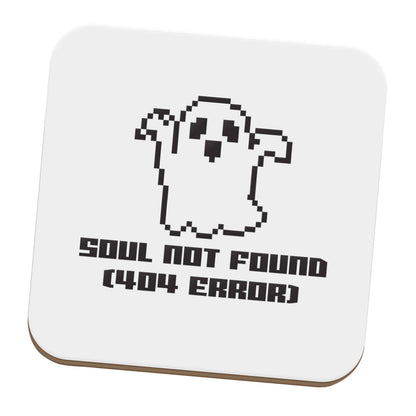 Soul not found (404 error) set of four coasters