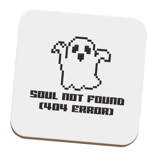 Soul not found (404 error) set of four coasters