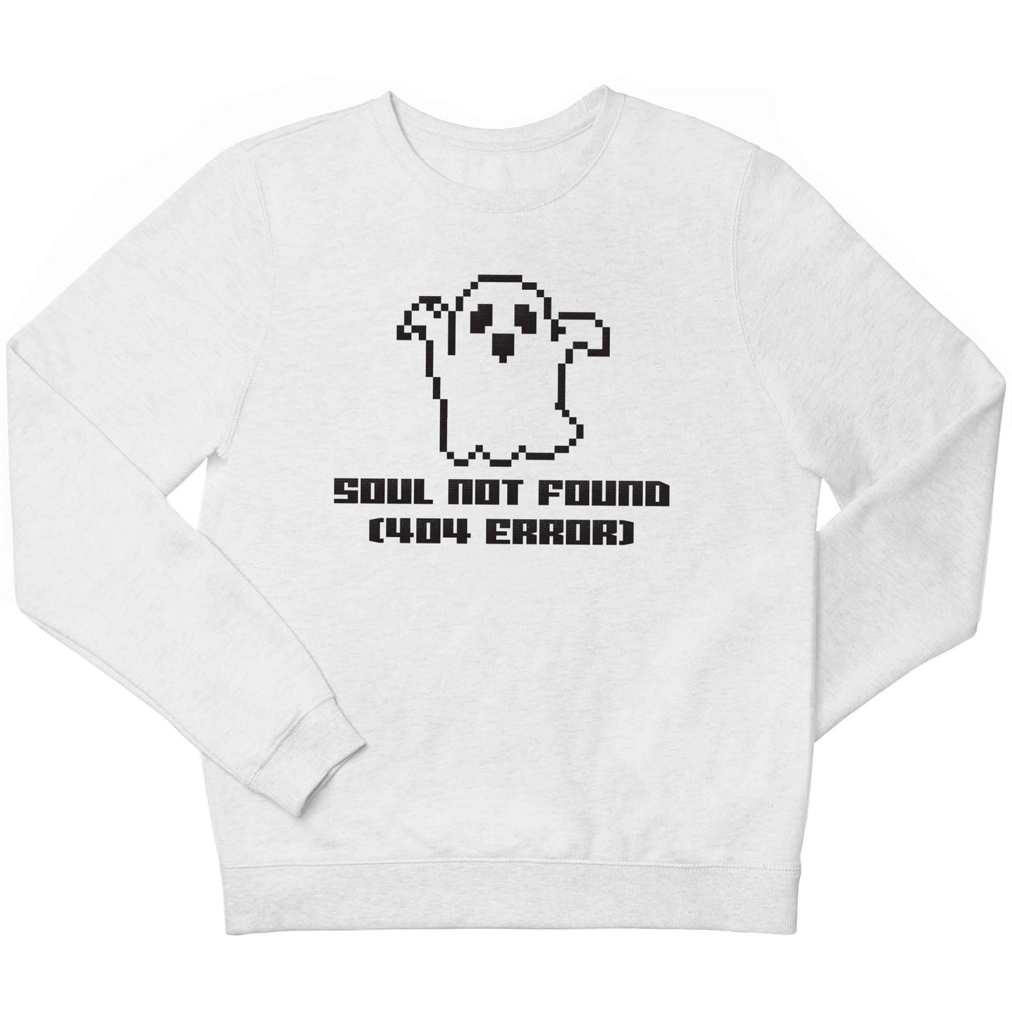 Soul not found (404 error) children's white sweater 12-13 Years