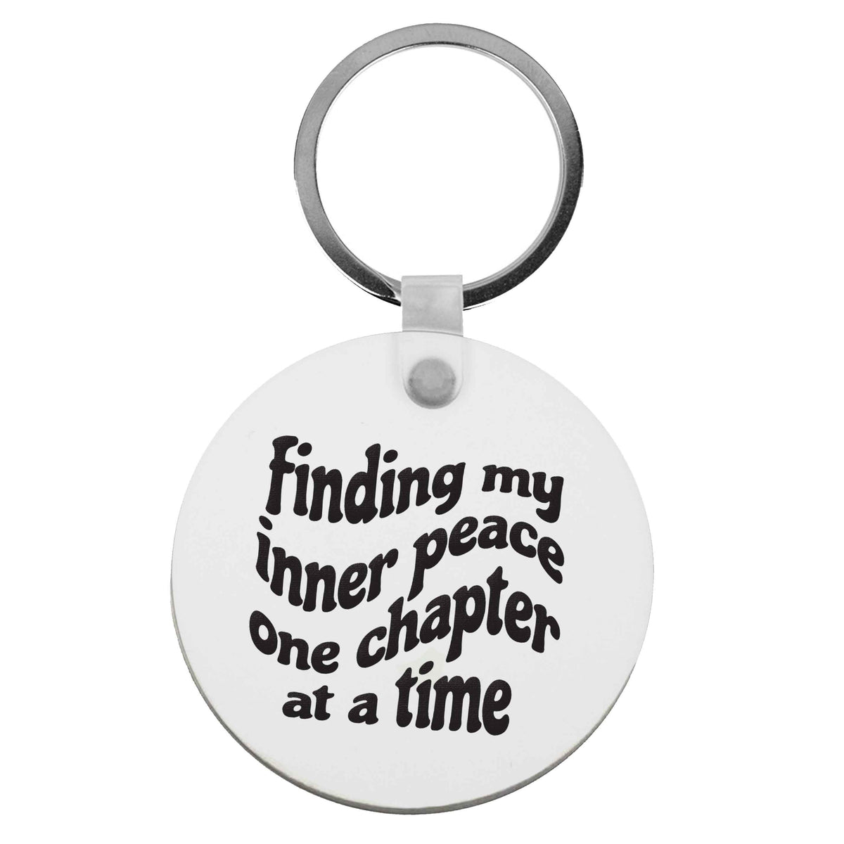 Finding My Inner Peace One Chapter at a Time | Keyring