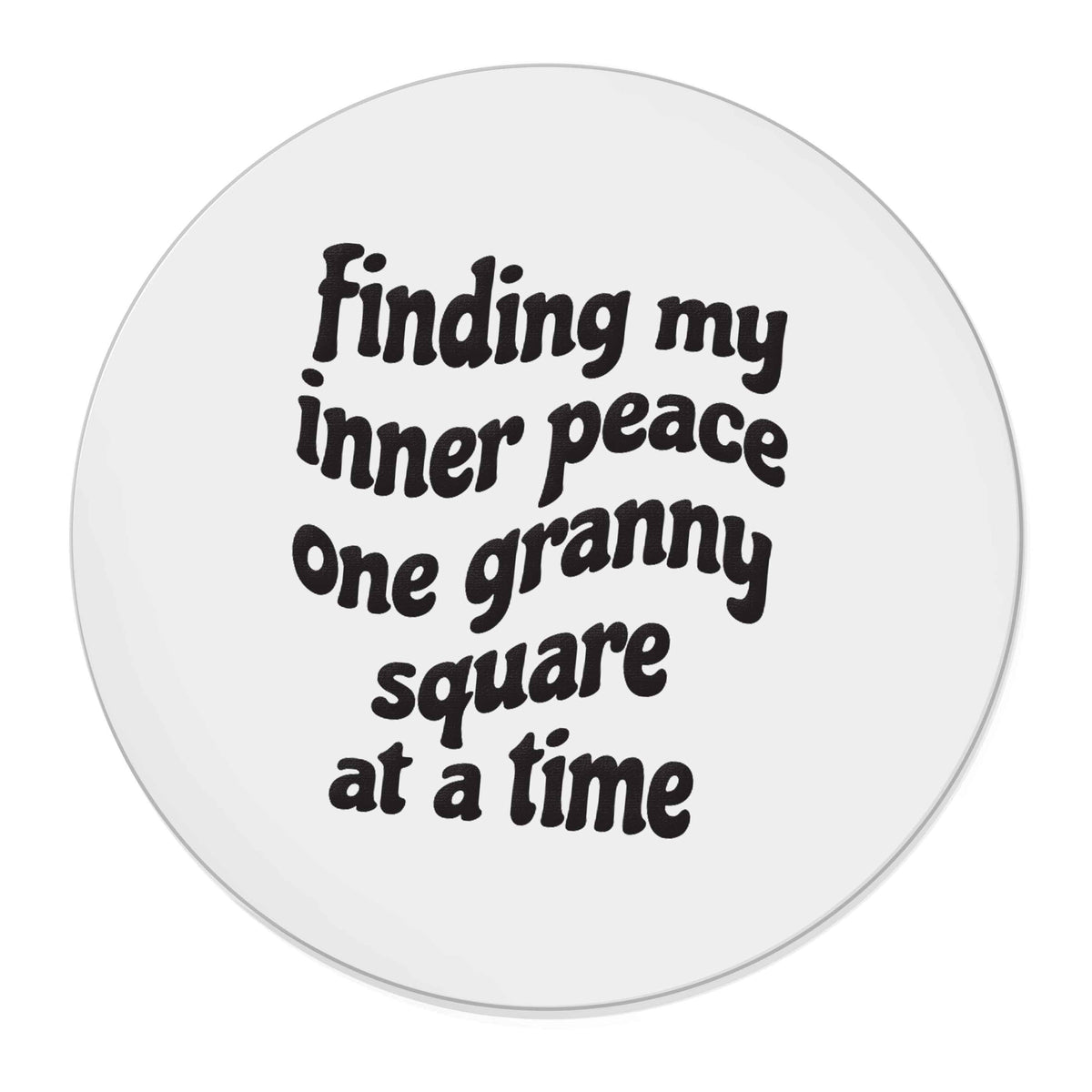 Finding My Inner Peace One Granny Square at a Time | Magnet