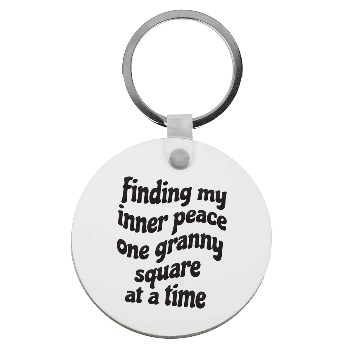 Finding My Inner Peace One Granny Square at a Time | Keyring
