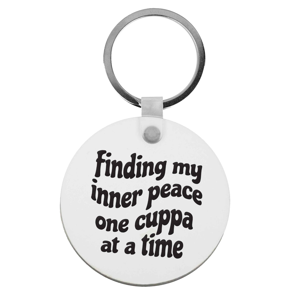 Finding My Inner Peace One Cuppa at a Time | Keyring