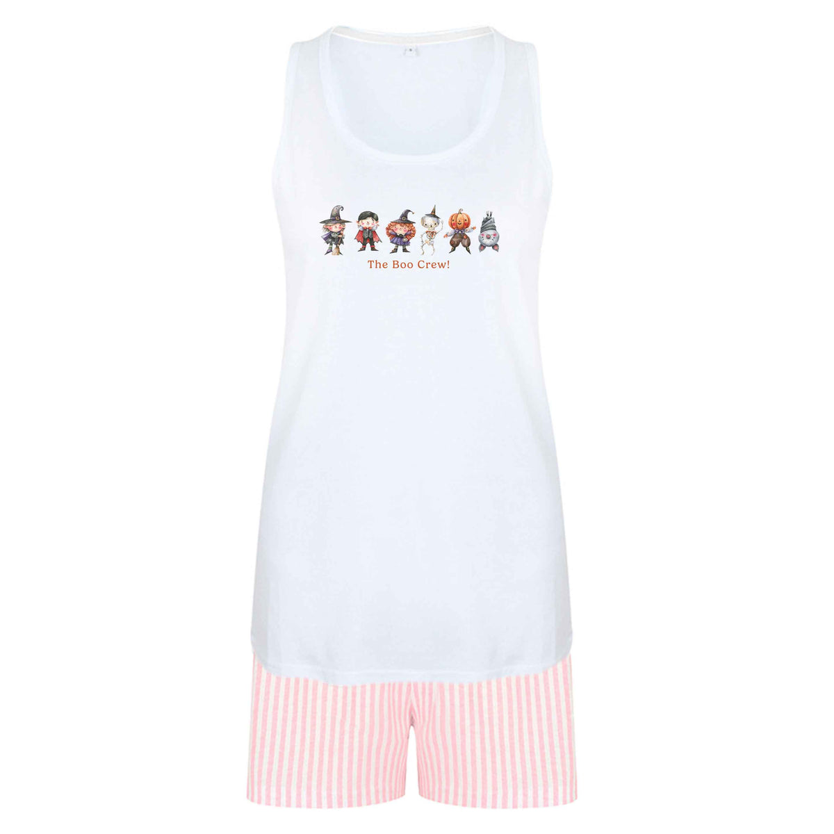 Boo crew size XL women's pyjama shorts set in pink 