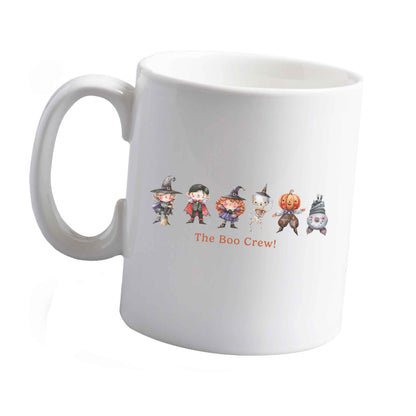 10 oz Boo crew ceramic mug left sided