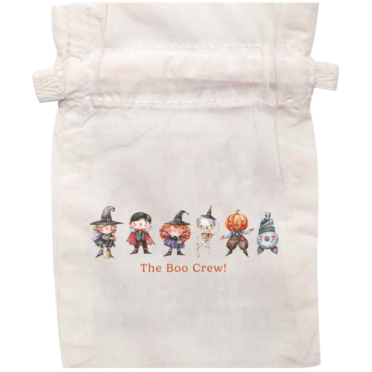 Boo crew organic cotton pouch