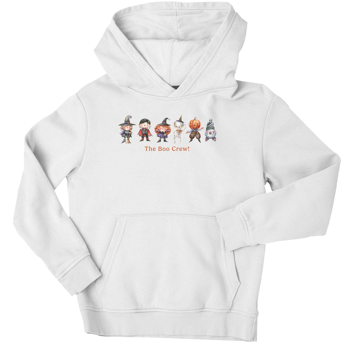 Boo crew children's white hoodie 12-13 Years