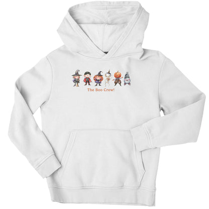 Boo crew children's white hoodie 12-13 Years