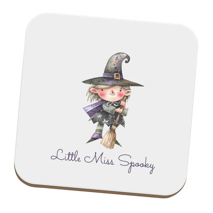 Little miss spooky set of four coasters