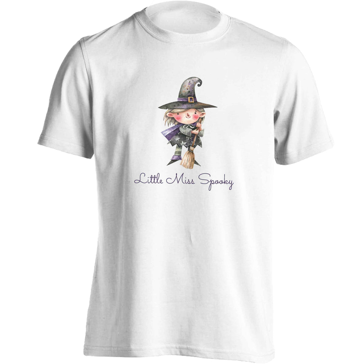 Little miss spooky adults unisex white Tshirt 2XL