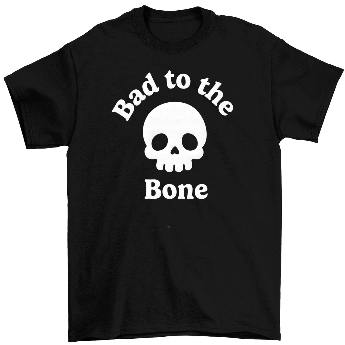 Bad to the Bone Children's black Tshirt 12-13 Years