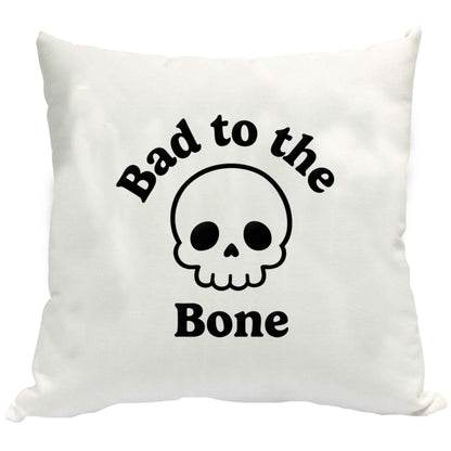 Bad to the Bone cushion cover