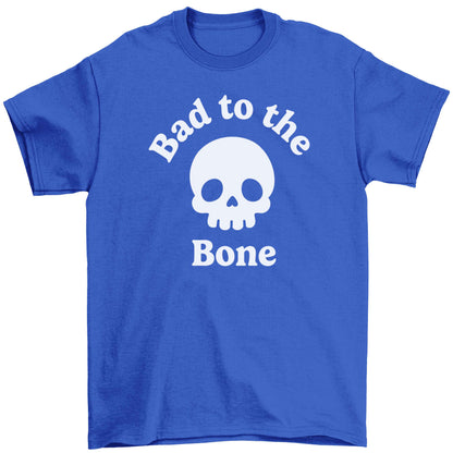 Bad to the Bone Children's blue Tshirt 12-13 Years