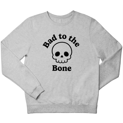 Bad to the Bone children's grey sweater 12-13 Years