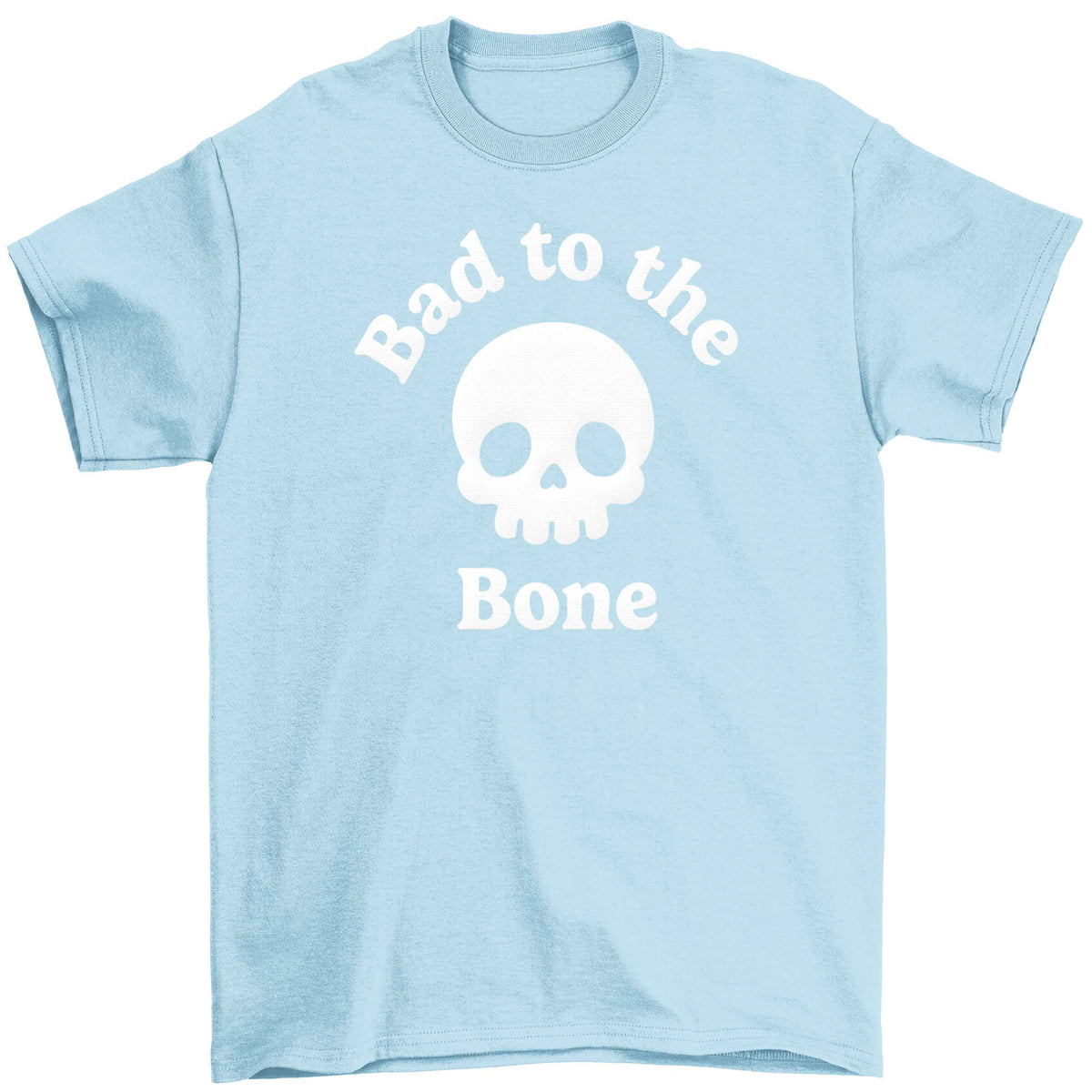 Bad to the Bone Children's light blue Tshirt 12-13 Years