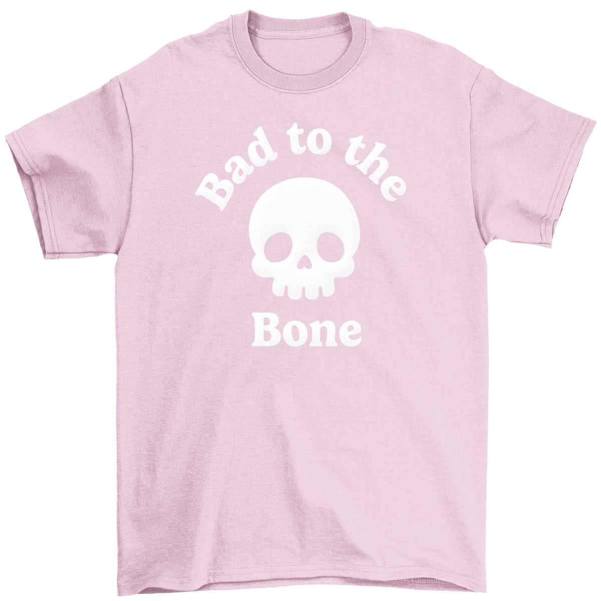 Bad to the Bone Children's light pink Tshirt 12-13 Years