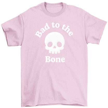 Bad to the Bone Children's light pink Tshirt 12-13 Years